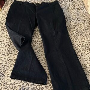 Lee Plus Regular For Trousers Mid Rise Flex Motion 24w